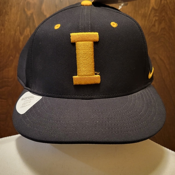 NWT Nike Black & Gold Iowa Hawkeyes Hat Classic Design - Picture 1 of 8